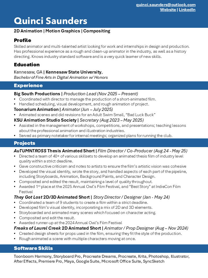 Resume